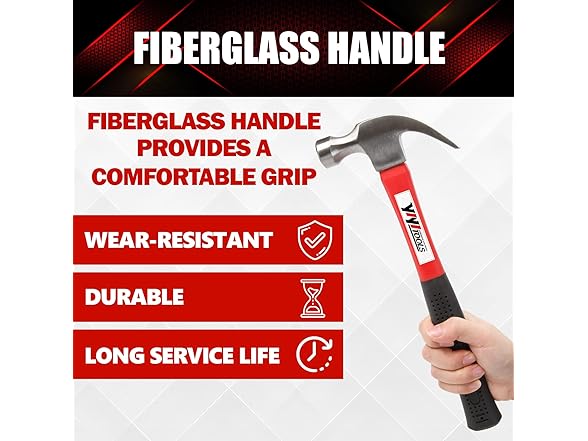 YIYITOOLS Claw Hammer