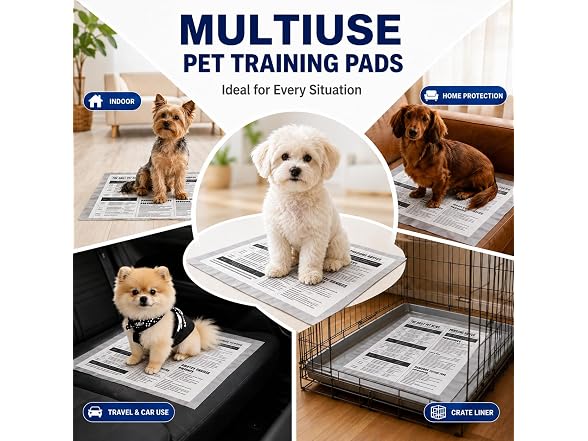 Suptinwear Dog Pee Pads 22" x 22"