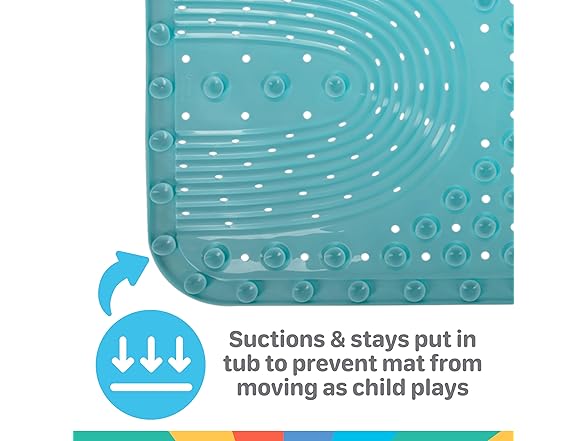 Nuby Cushioned Bath Mat, Your Choice