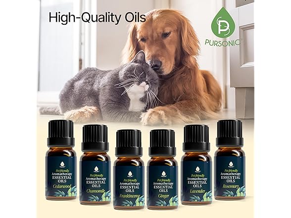 Pet Friendly Aromatherapy Essential Oils