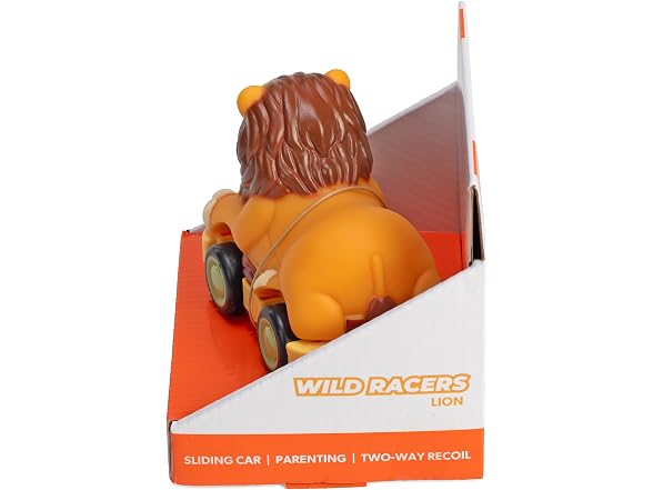 Wild Republic Wild Racers Lion Action Toy - 4.5"