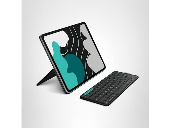 Logitech Flip Folio, Keyboard Case for iPad Pro