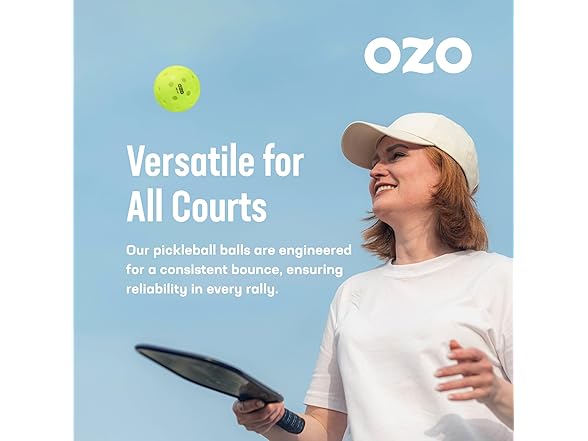 OZO Pickleball - Set of 9 Outdoor Balls