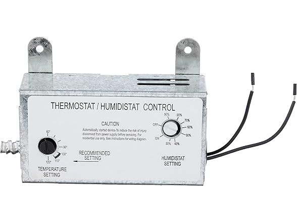 iLIVING Humidity and Thermostat Control