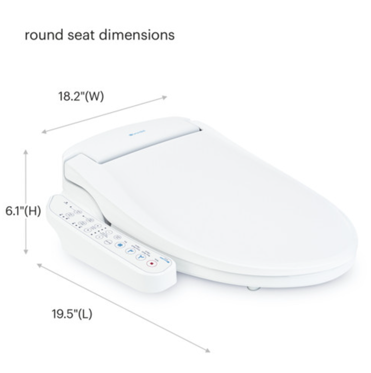 Brondell Swash SE400 Electric Bidet Toilet Seat - Gallery 16