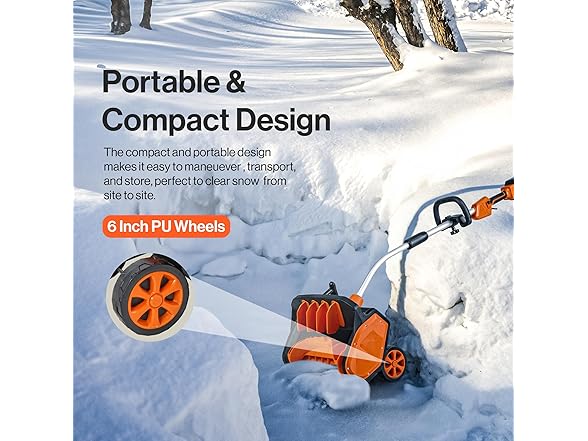 SuperHandy GUT158 SuperHandy Snow Thrower