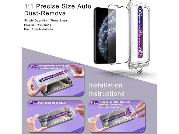 CHISHA 2-Pack Screen Protector