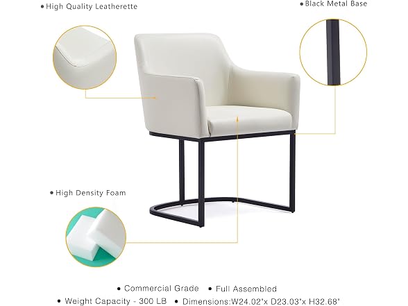Manhattan Comfort Serena Dining Chair