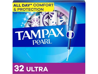 $5.99, Was $8.99, 33% Off! Tampax Pearl Ultra 32 Count dealfomo
