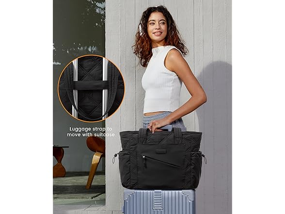 Puffer Bag and Work Bags with Zipper