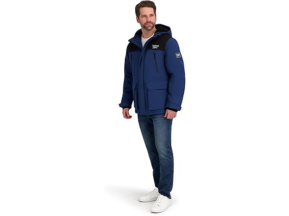 Reebok Men Insulated Softshell Winter Jacket