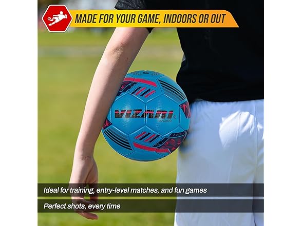 Vizari Soccer Ball - 32-Panel
