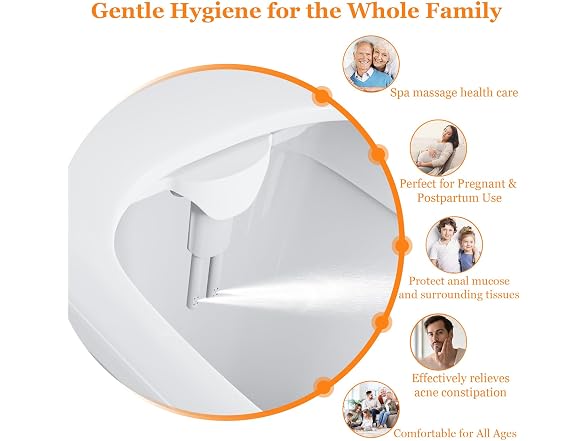 Bidet Attachment for Toilet - A Non-Electric Self 
