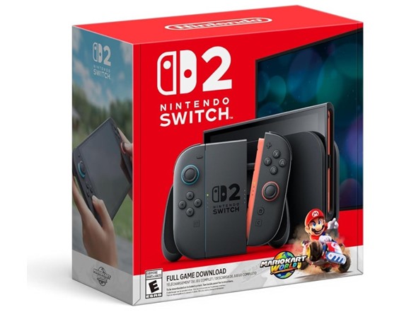 Nintendo Switch 2 Console + Mario Kart World Bundle (Grade A Refurbished)