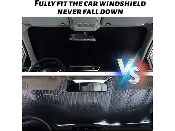Moricere Upgrade Windshield Sun Shade