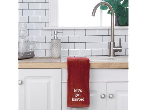 SKL Home Thanksgiving/Fall Let's Get Basted Hand Towel Set-2pc