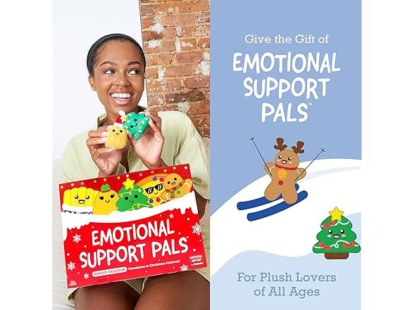 Emotional Support Plush Advent Calendar