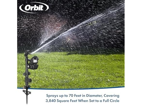 Orbit 62100 Yard Enforcer Motion-Activated Sprinkler