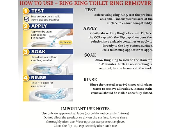 Ring King Toilet Ring Remover 12 pack Ring King