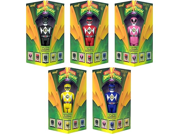 Super7 Mighty Morphin Power Rangers Yellow Range