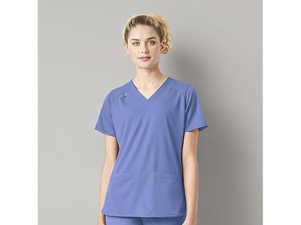 Carhartt Wmns Blue V-Neck Top (M)