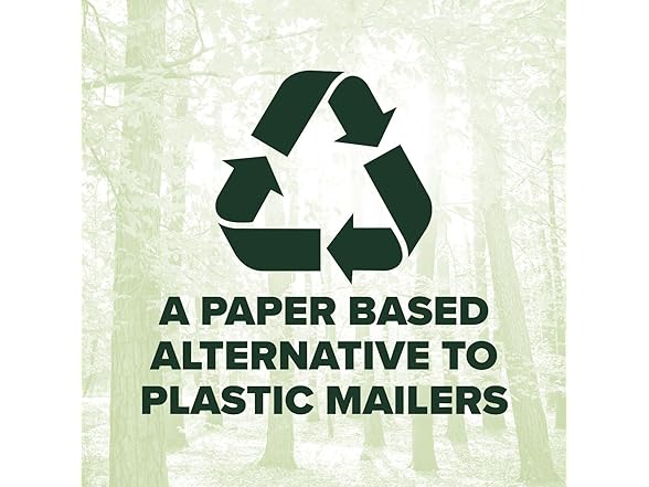 Scotch Curbside Recyclable Padded Mailers, 50 Pack