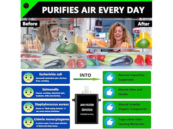 Refrigerator Air Purification Cartridge