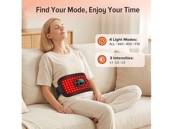WoloyHeatie Cordless Red Light Therapy