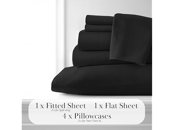 Southshore Extra Deep Pocket Sheets Set, Microfiber