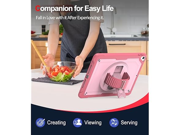 Ambison Case for iPad 9th/8th/7th Gen