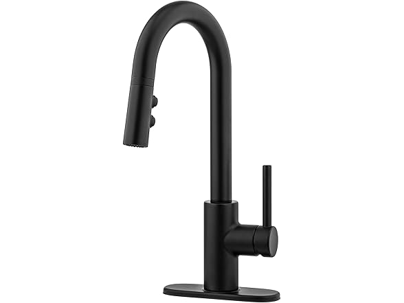 Pfister LG572SAB Stellen Bar Faucet w/ Pull Down Sprayer