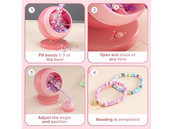 Electric Bead Spinner for Jewelry Making
