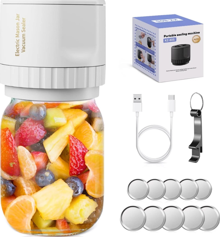 Mason Genie Mason Jar Vacuum Sealer - Gallery 3