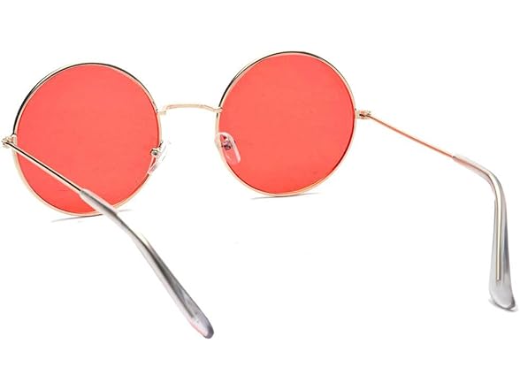 ALWAYSUV Round Small Flat Sunglasses