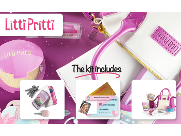 Litti Pritti Play Purse for Little Girls