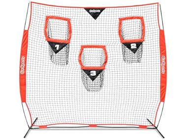$29.99, Was $99.99, 70% Off! GoSports 8 ft x 8 ft Football Throwing Net dealfomo