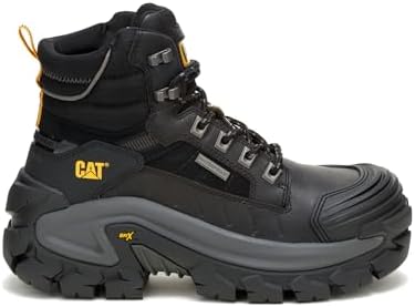 CAT P91728 7.5 Wide Cat Invader Max Waterproof Ct Men's Shoes Black