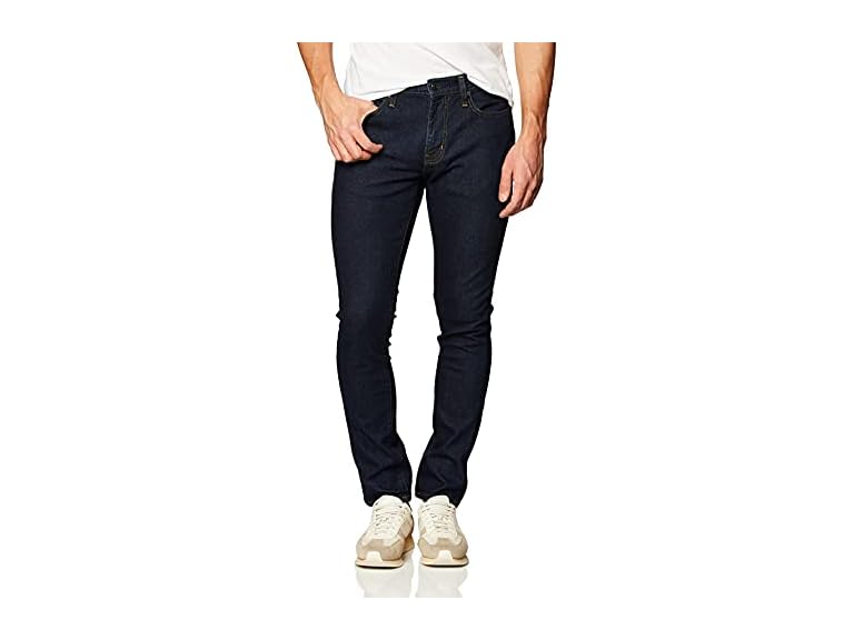 Amazon Essentials Men's Skinny-Fit Stretch Jean - Discontinued Colors, Rinsed, 38W x 34L