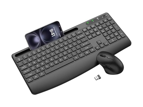 Wireless Keyboard and Mouse Combo