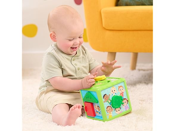 Just Play CoComelon 6-inch Busy Block
