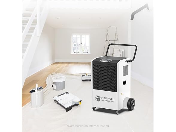 Moiswell 240 Pints Commercial Dehumidifier