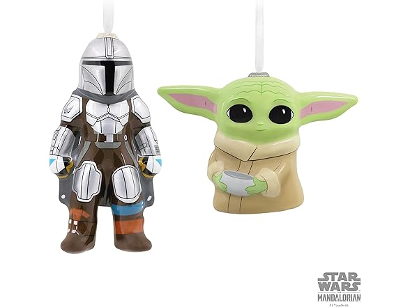 Hallmark Star Wars: The Mandalorian and Grogu Ornaments