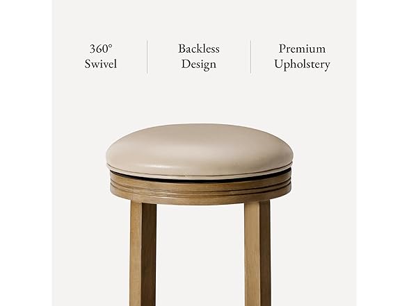 Maven Lane Eva 31" Swivel Bar Stool
