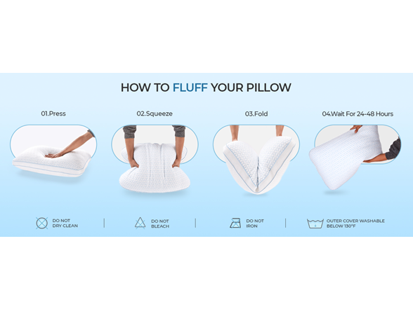 Sweetnight Cooling King Pillows 2Pk