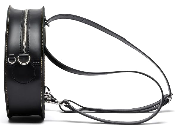 Dr. Martens Round Backpack, Black Kiev