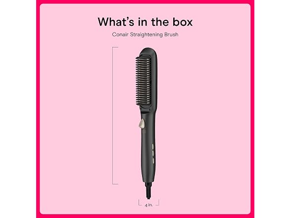 Conair InfinitiPRO Straightening Brush Tension