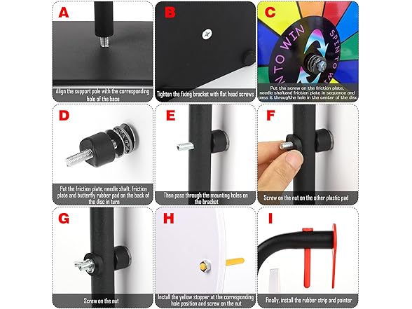 12 Slots Prize Wheel