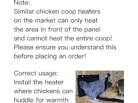 Smart Chicken Coop Heater