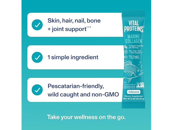 Vital Proteins Marine Collagen Stick Packs 20ct