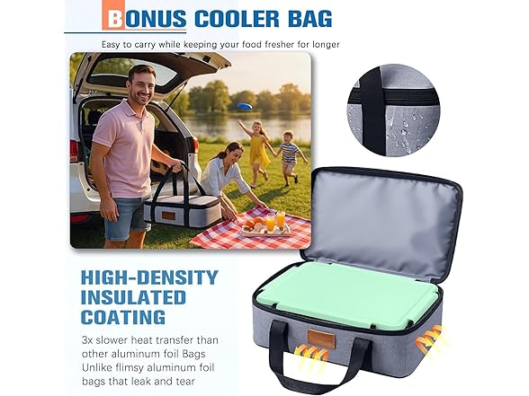 Tendware Portable Snackle Box Container